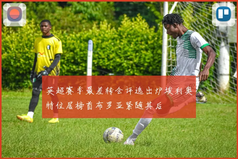 英超赛季最差转会评选出炉埃利奥特位居榜首布罗亚紧随其后